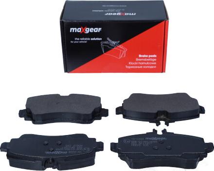 Maxgear 19-0498 - Bremžu uzliku kompl., Disku bremzes ps1.lv