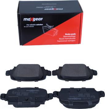 Maxgear 19-0451 - Bremžu uzliku kompl., Disku bremzes ps1.lv