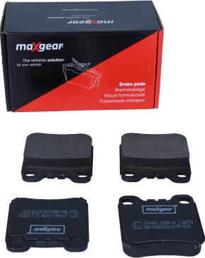 Maxgear 19-0401 - Bremžu uzliku kompl., Disku bremzes ps1.lv