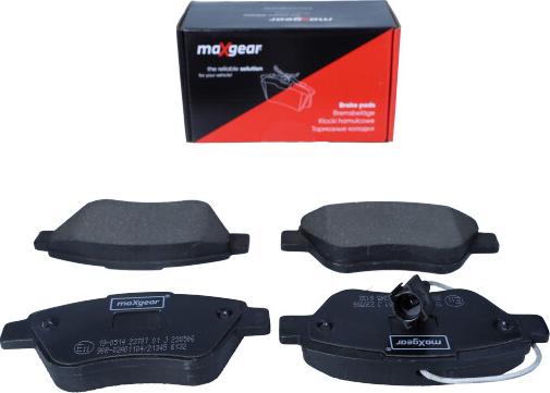 Maxgear 19-0514 - Bremžu uzliku kompl., Disku bremzes ps1.lv