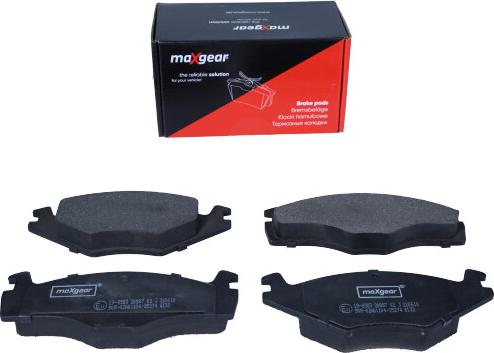 Maxgear 19-0583 - Bremžu uzliku kompl., Disku bremzes ps1.lv