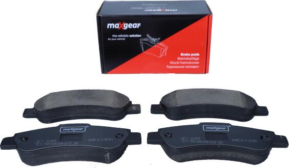 Maxgear 19-0575 - Bremžu uzliku kompl., Disku bremzes ps1.lv