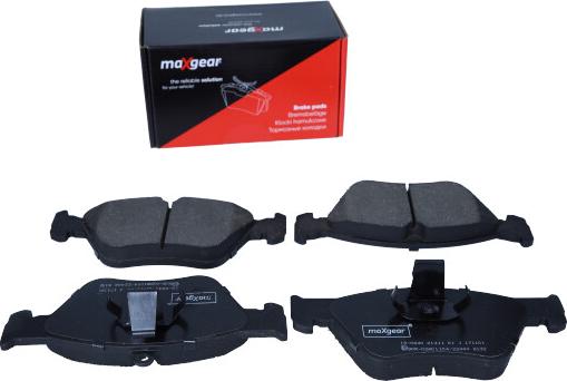 Maxgear 19-0640 - Bremžu uzliku kompl., Disku bremzes ps1.lv