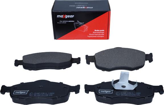 Maxgear 19-0643 - Bremžu uzliku kompl., Disku bremzes ps1.lv