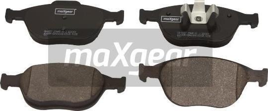 Maxgear 19-0657 - Bremžu uzliku kompl., Disku bremzes ps1.lv