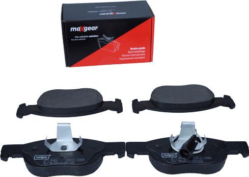 Maxgear 19-0626 - Bremžu uzliku kompl., Disku bremzes ps1.lv