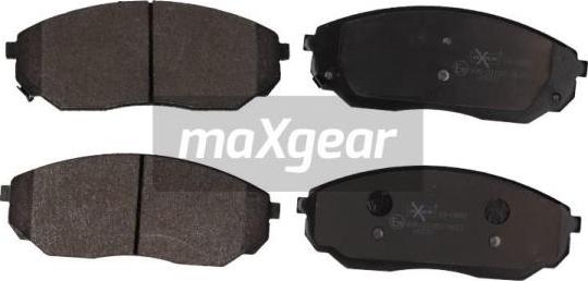 Maxgear 19-0888 - Bremžu uzliku kompl., Disku bremzes ps1.lv