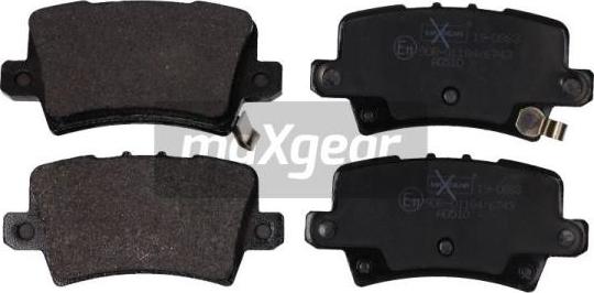 Maxgear 19-0883 - Bremžu uzliku kompl., Disku bremzes ps1.lv