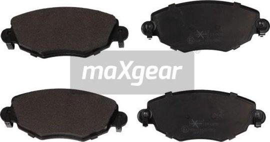 Maxgear 19-0876 - Bremžu uzliku kompl., Disku bremzes ps1.lv