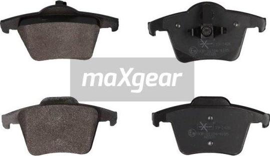 Maxgear 19-1426 - Bremžu uzliku kompl., Disku bremzes ps1.lv