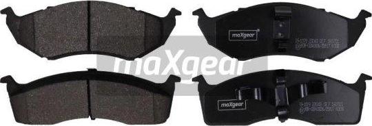 Maxgear 19-1079 - Bremžu uzliku kompl., Disku bremzes ps1.lv