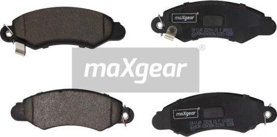 Maxgear 19-1149 - Bremžu uzliku kompl., Disku bremzes ps1.lv