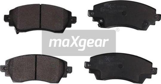 Maxgear 19-1154 - Bremžu uzliku kompl., Disku bremzes ps1.lv