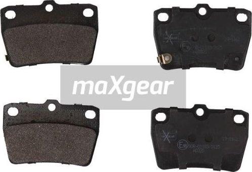 Maxgear 19-1162 - Bremžu uzliku kompl., Disku bremzes ps1.lv