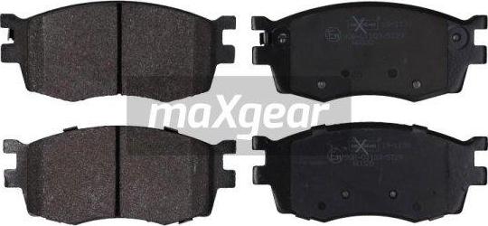 Maxgear 19-1139 - Bremžu uzliku kompl., Disku bremzes ps1.lv