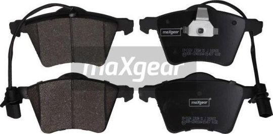 Maxgear 19-1124 - Bremžu uzliku kompl., Disku bremzes ps1.lv