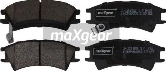 Maxgear 19-1128 - Bremžu uzliku kompl., Disku bremzes ps1.lv