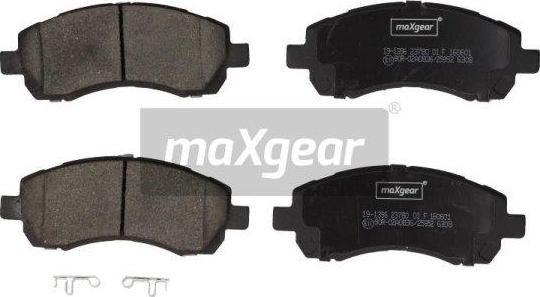 Maxgear 19-1396 - Bremžu uzliku kompl., Disku bremzes ps1.lv