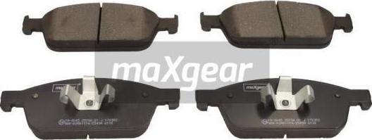 Maxgear 19-3045 - Bremžu uzliku kompl., Disku bremzes ps1.lv