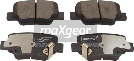 Maxgear 19-3006 - Bremžu uzliku kompl., Disku bremzes ps1.lv