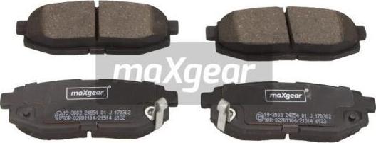 Maxgear 19-3003 - Bremžu uzliku kompl., Disku bremzes ps1.lv