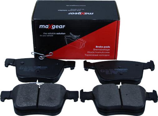 Maxgear 19-3884 - Bremžu uzliku kompl., Disku bremzes ps1.lv