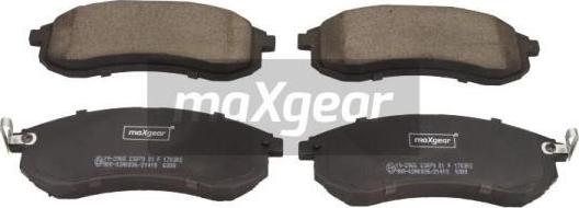 Maxgear 19-2965 - Bremžu uzliku kompl., Disku bremzes ps1.lv