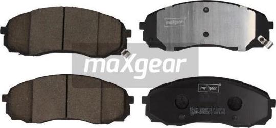 Maxgear 19-2901 - Bremžu uzliku kompl., Disku bremzes ps1.lv