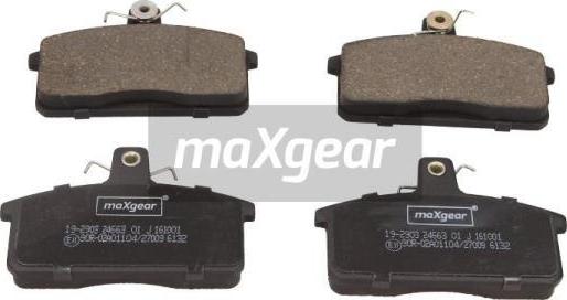 Maxgear 19-2903 - Bremžu uzliku kompl., Disku bremzes ps1.lv