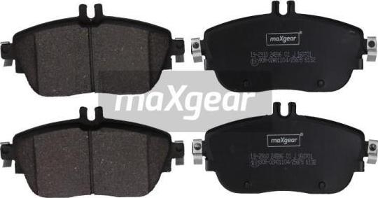 Maxgear 19-2910 - Bremžu uzliku kompl., Disku bremzes ps1.lv