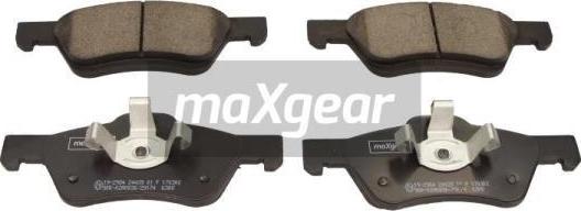 Maxgear 19-2984 - Bremžu uzliku kompl., Disku bremzes ps1.lv