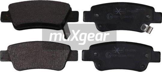 Maxgear 19-2096 - Bremžu uzliku kompl., Disku bremzes ps1.lv