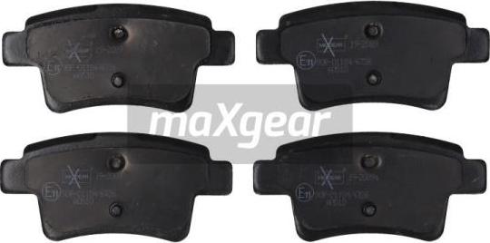 Maxgear 19-2089 - Bremžu uzliku kompl., Disku bremzes ps1.lv