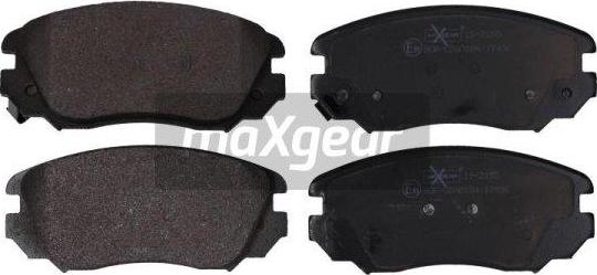 Maxgear 19-2155 - Bremžu uzliku kompl., Disku bremzes ps1.lv