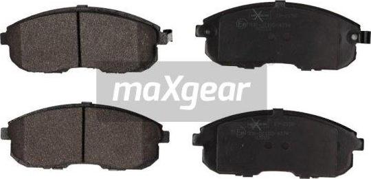 Maxgear 19-2158 - Bremžu uzliku kompl., Disku bremzes ps1.lv