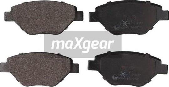 Maxgear 19-2157 - Bremžu uzliku kompl., Disku bremzes ps1.lv