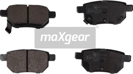 Maxgear 19-2161 - Bremžu uzliku kompl., Disku bremzes ps1.lv