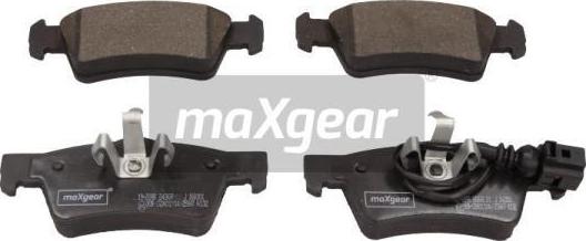 Maxgear 19-2898 - Bremžu uzliku kompl., Disku bremzes ps1.lv