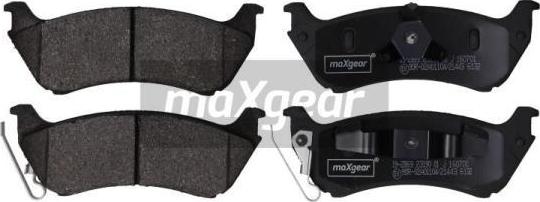 Maxgear 19-2869 - Bremžu uzliku kompl., Disku bremzes ps1.lv