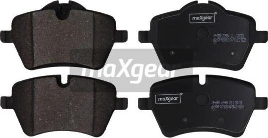 Maxgear 19-2885 - Bremžu uzliku kompl., Disku bremzes ps1.lv