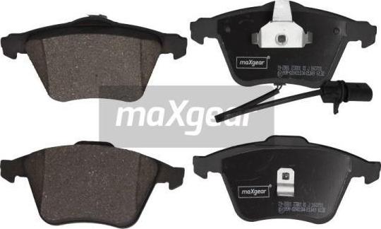 Maxgear 19-2881 - Bremžu uzliku kompl., Disku bremzes ps1.lv