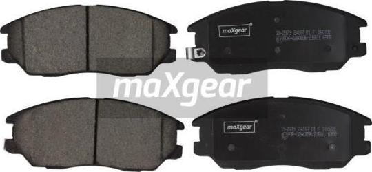 Maxgear 19-2879 - Bremžu uzliku kompl., Disku bremzes ps1.lv