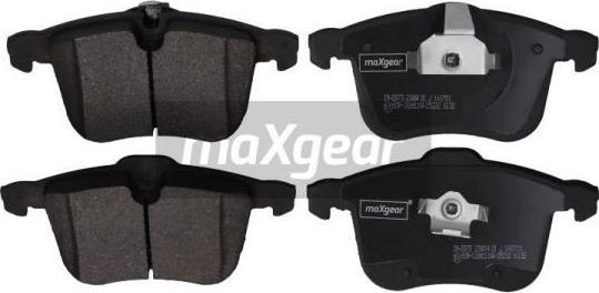 Maxgear 19-2873 - Bremžu uzliku kompl., Disku bremzes ps1.lv