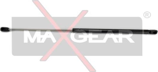 Maxgear 12-0087 - Gāzes atspere, Bagāžas / Kravas nodalījuma vāks ps1.lv