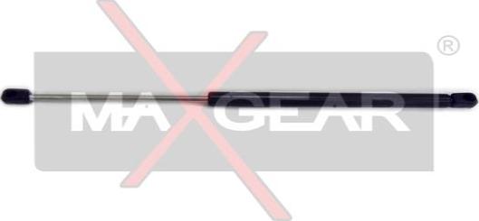 Maxgear 12-0119 - Gāzes atspere, Bagāžas / Kravas nodalījuma vāks ps1.lv