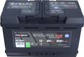 Maxgear 85-0052 - Startera akumulatoru baterija ps1.lv
