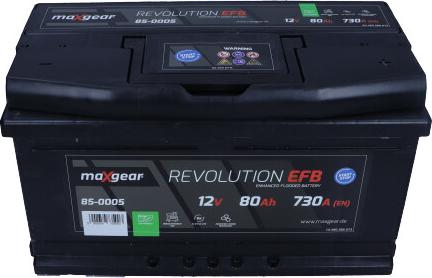 Maxgear 85-0005 - Startera akumulatoru baterija ps1.lv