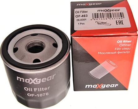 Maxgear 26-0028 - Eļļas filtrs ps1.lv
