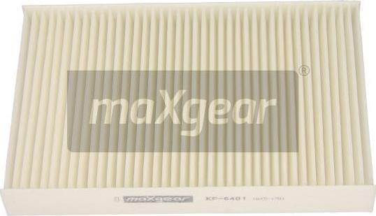 Maxgear 26-1048 - Filtrs, Salona telpas gaiss ps1.lv