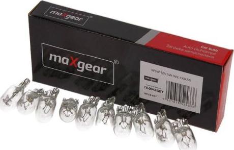 Maxgear 78-0044SET - Kvēlspuldze, Pagriezienu signāla lukturis ps1.lv